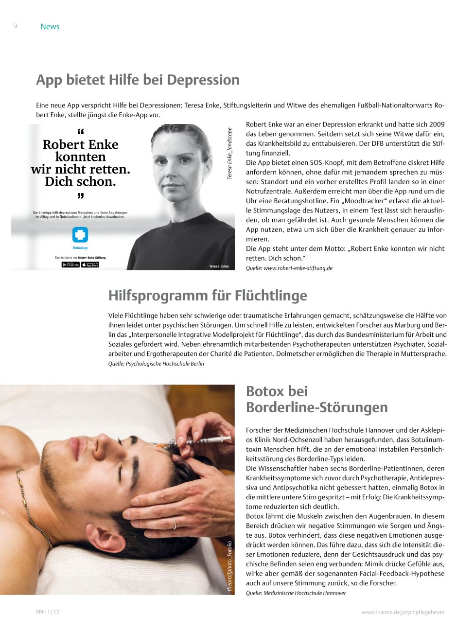 Vorschauseite 1: News