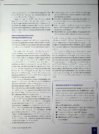 Vorschauseite 2: Innovationen zur Verbesserung der Interoperabilität