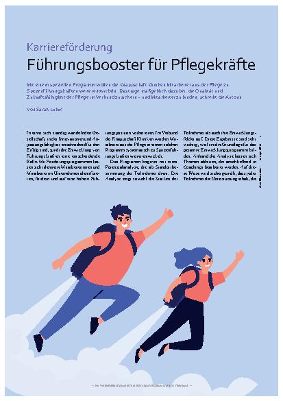 Vorschauseite 1: Karriereförderung: Führungsbooster für Pflegekräfte
