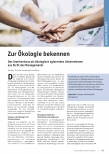 Vorschauseite 1: Zur Ökologie bekennen: Das Krankenhaus als ökologisch agierendes Unternehmen aus Sicht des Managements