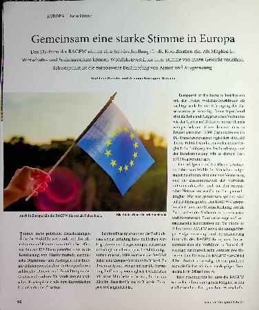 Vorschauseite 1: Gemeinsam eine starke Stimme in Europa
