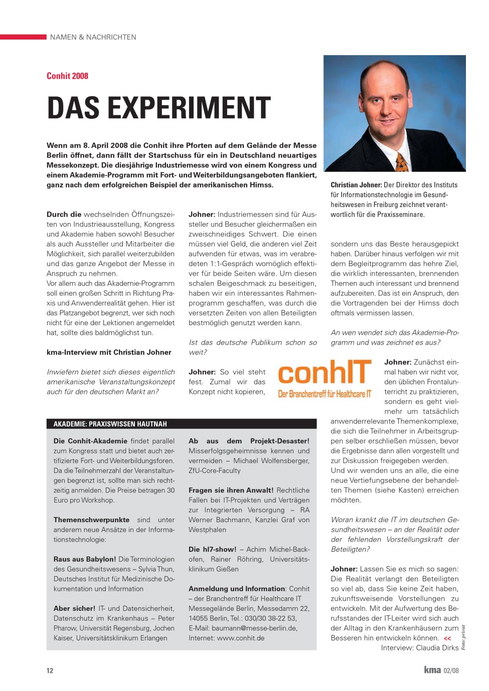 Vorschauseite 1: Das Experiment