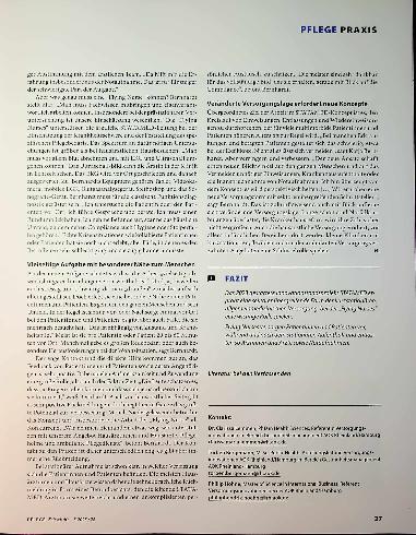 Vorschauseite 4: Mit „Flying Nurses" wohnortnah und gut vernetzt