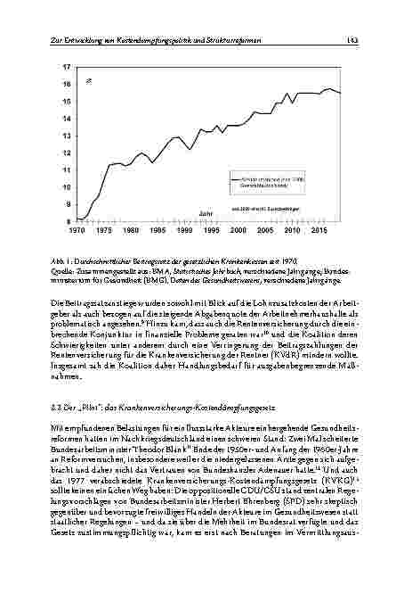Vorschauseite 3: Zur Entwicklung von Kostendämpfungspolitik und Strukturreformen im deutschen Gesundheitswesen