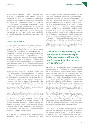 Vorschauseite 5: Housing First in deutschen Kommunen: Ergebnisse der Umsetzungsbegleitung des Deutschen Vereins