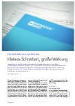 Vorschauseite 1: Patientenkommunikation: Kleines Schreiben, große Wirkung