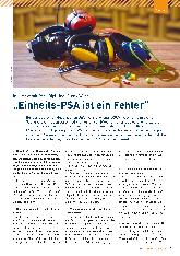 Vorschauseite 1: "Einheits-PSA ist ein Fehler"