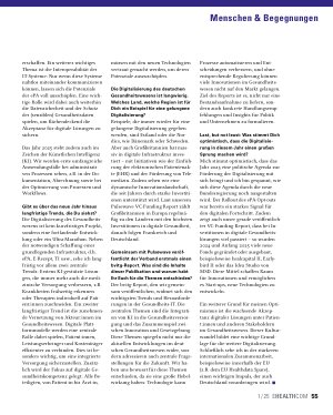 Vorschauseite 2: »Die Digitalisierung des Gesundheitswesens ist ein Ultra-Marathon«