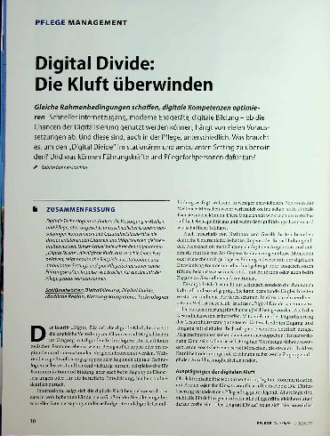Vorschauseite 1: Digital Divide: Die Kluft überwinden