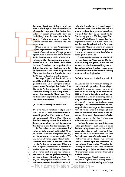 Vorschauseite 2: Von Indien nach Lüdinghausen