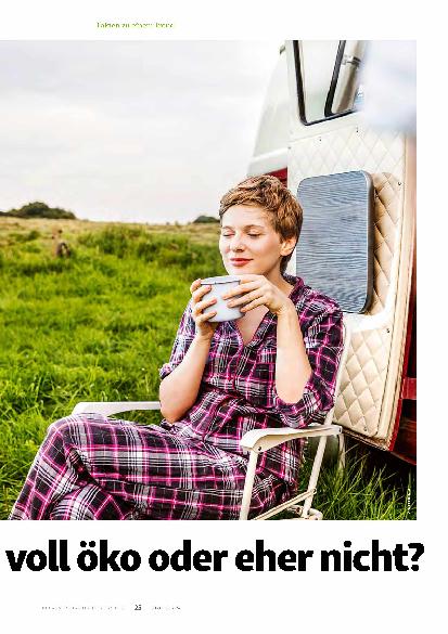 Vorschauseite 2: Ferien im Wohnmobil – voll öko oder eher nicht?