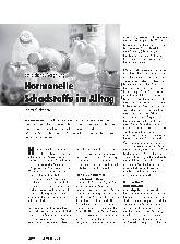 Vorschauseite 1: Schleichende Vergiftung: Hormonelle Schadstoffe im Alltag