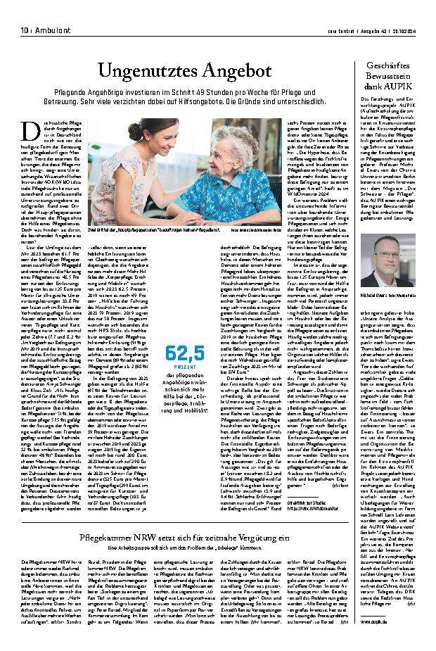 Vorschauseite 1: Ungenutztes Angebot