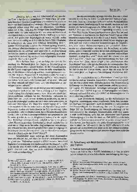 Vorschauseite 6: Die Genehmigungsfiktion nach §13 Abs. 3a SGB V