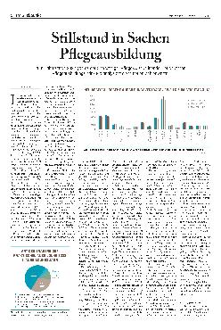 Vorschauseite 1: Stillstand in Sachen Pflegeausbildung