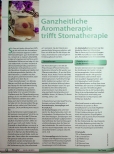 Vorschauseite 1: Ganzheitliche Aromatherapie trifft Stomatherapie
