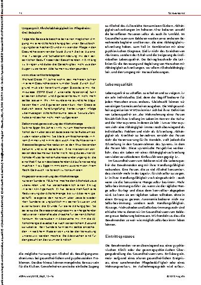 Vorschauseite 2: Abhängigkeit im Alter Herausforderungen und Lösungsansätze in der Langzeitpflege