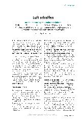 Vorschauseite 2: Luft schaffen