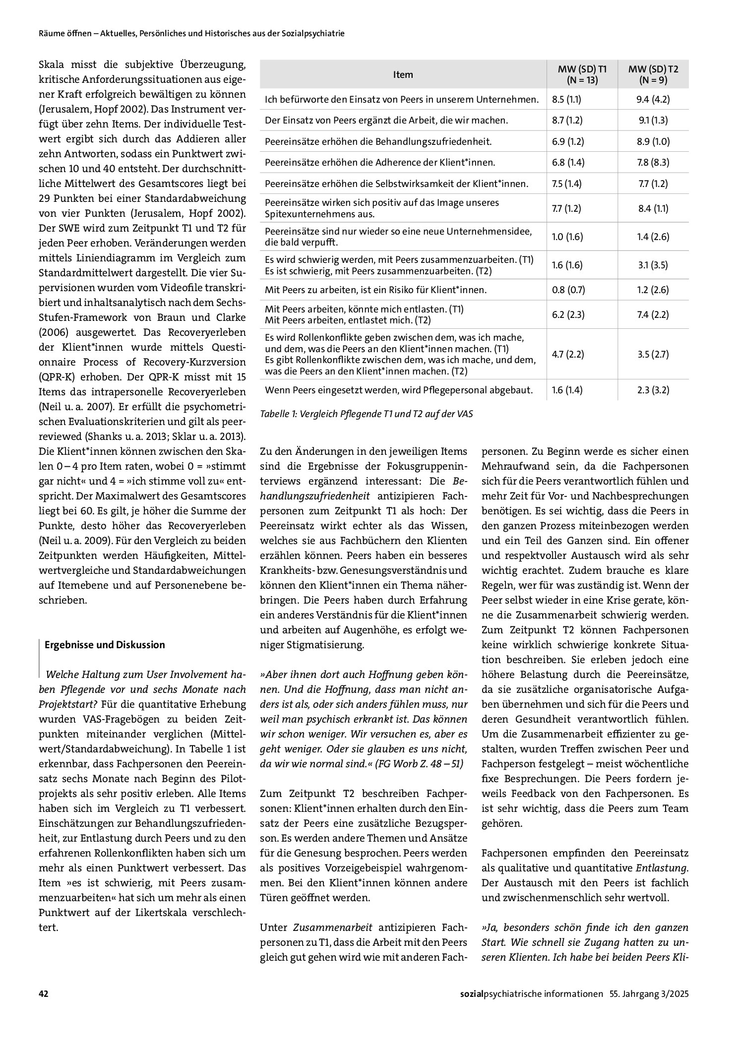 Vorschauseite 3: Evaluation von User Involvement im ambulanten Bereich