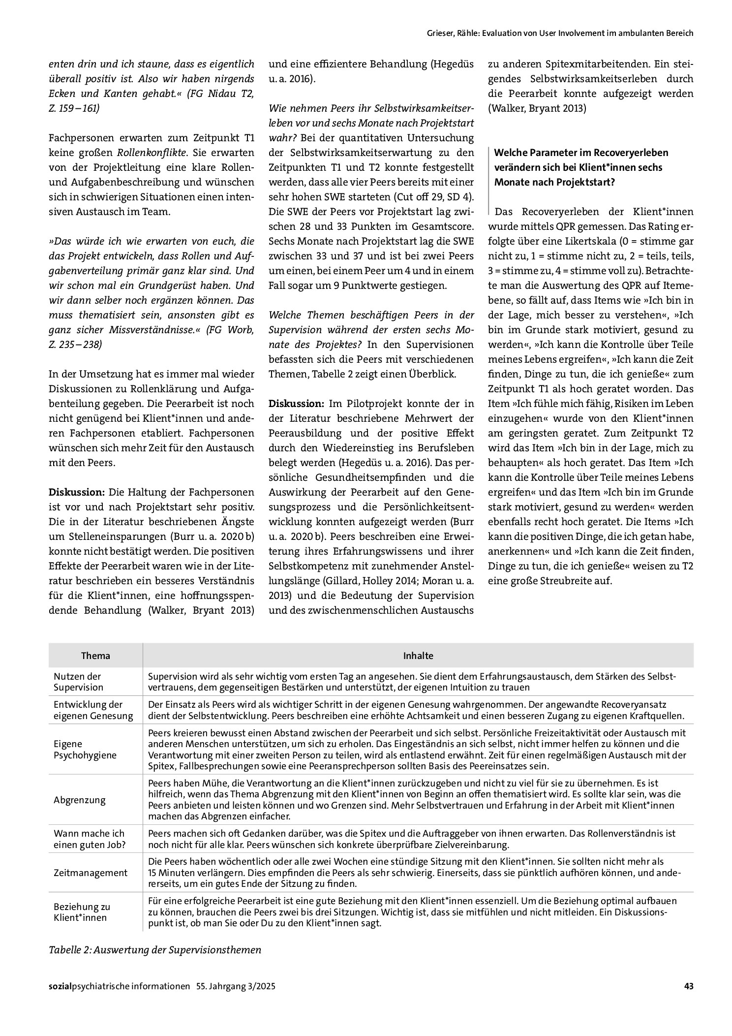 Vorschauseite 4: Evaluation von User Involvement im ambulanten Bereich