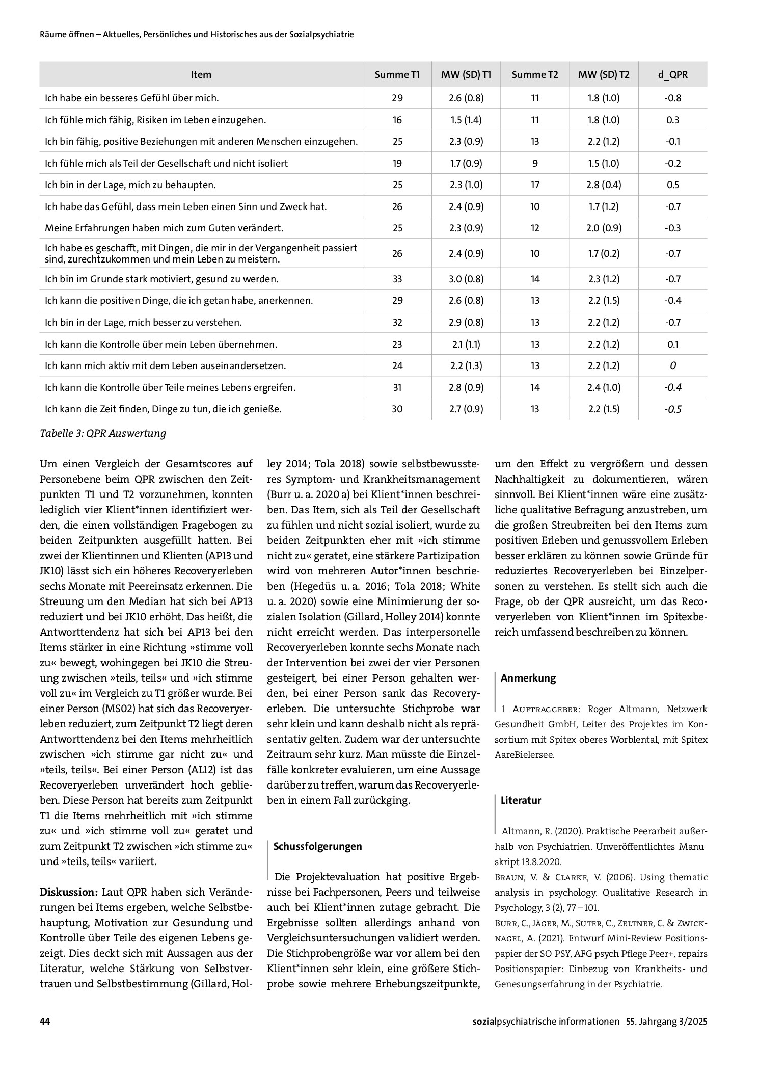 Vorschauseite 5: Evaluation von User Involvement im ambulanten Bereich