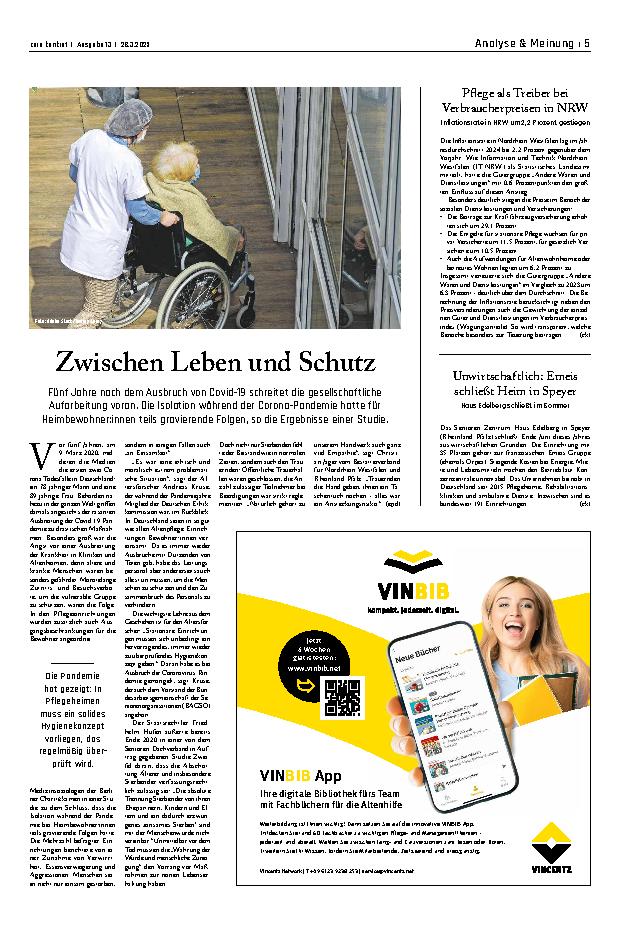 Vorschauseite 1: Zwischen Leben und Schutz