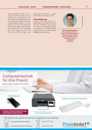 Vorschauseite 2: Die Aktivierung des Inflammasom-Caspase-1- Signalwegs fördert die pulmonale Fibrosierung im direkten ARDS