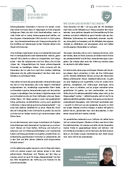 Vorschauseite 2: " Boomer gegen Gen. Z "
