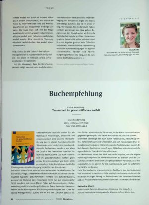 Vorschauseite 3: «Wir müssen kein Endprodukt haben, sondern zusammen den Weg gehen»