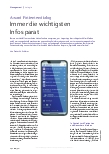 Vorschauseite 1: Corrected text: Award Patientendialog Immer die wichtigsten Infos parat