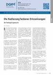 Vorschauseite 1: Die Kodierung Seltener Erkrankungen. Der Anfang ist gemacht.