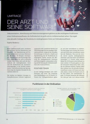 Vorschauseite 1: Der Arzt und seine Software