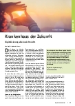 Vorschauseite 1: Krankenhaus der Zukunft: Digitalisierung allein reicht nicht