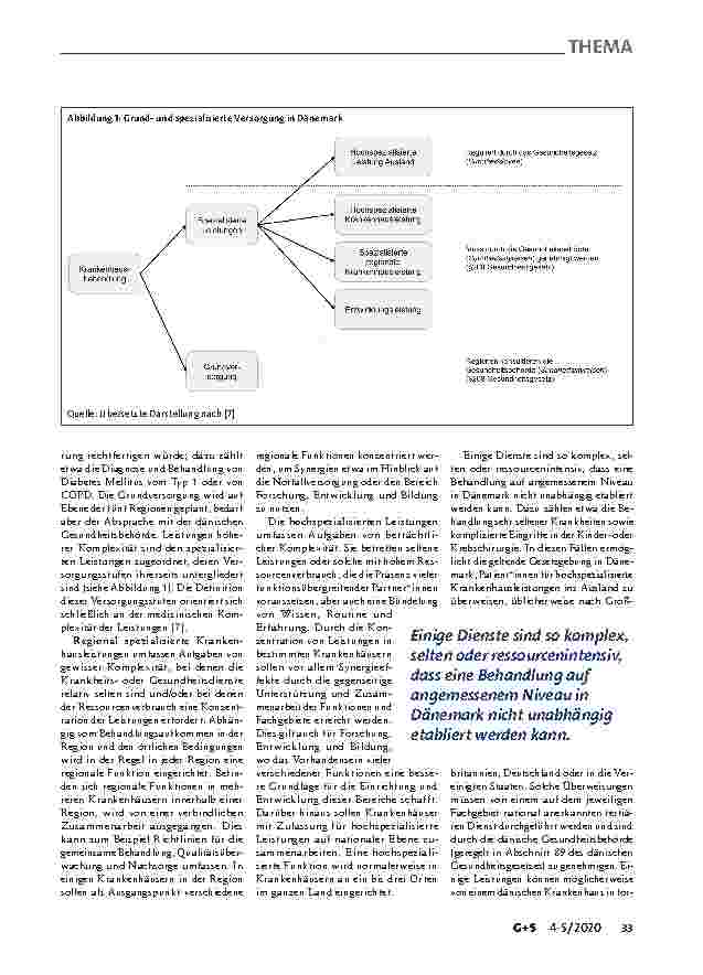 Vorschauseite 3: Zentralisierung und Spezialisierung: Dänemarks Spezialisierungspläne als strategisches Planungsund Steuerungsinstrument am Beispiel der Krebsbehandlung.