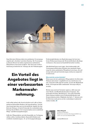 Vorschauseite 2: Betreutes Wohnen als Investitionspfad