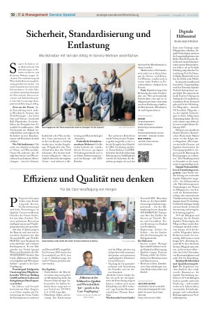 Vorschauseite 1: Sicherheit, Standardisierung und Entlastung