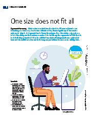 Vorschauseite 1: One size does not fit all
