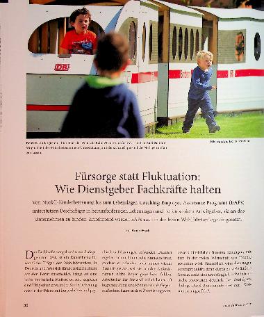 Vorschauseite 1: Fürsorge statt Fluktuation: Wie Dienstgeber Fachkräfte halten