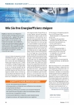 Vorschauseite 1: Prozesse optimieren - Qualität steigern. Wie Sie Ihre Energieeffizienz steigern.