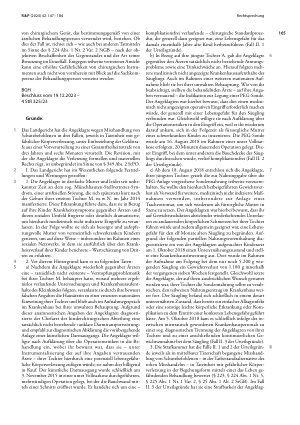 Vorschauseite 2: Münchhausen-Stellvertreter-Symptom; chirurgische Instrumente als gefährliche Werkzeuge
