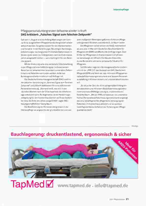 Vorschauseite 2: INTENSIVPFLEGE Nachrichten