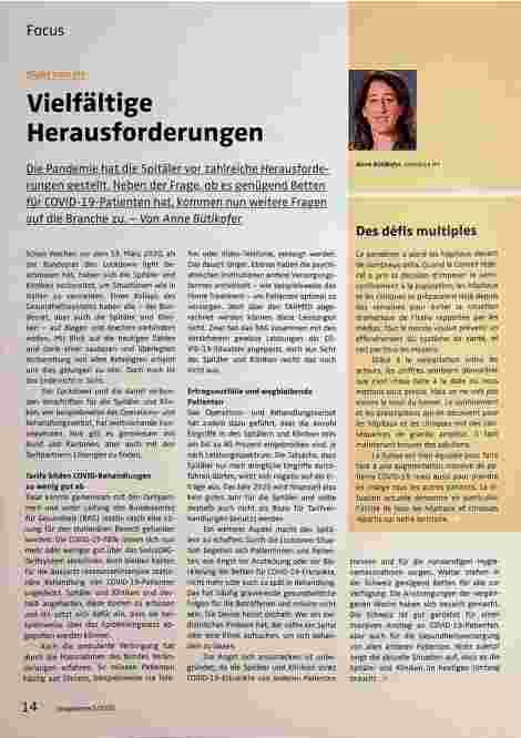 Vorschauseite 1: Vielfältige Herausforderungen