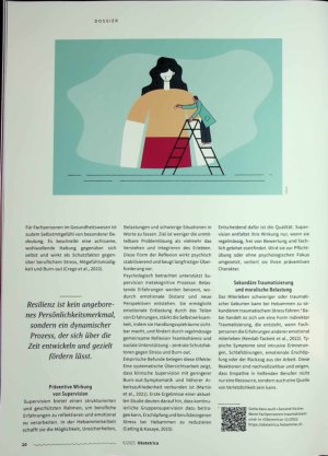 Vorschauseite 3: Prävention: Resino und Supervision M Q Hebammenarbeit