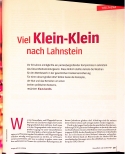 Vorschauseite 2: viel Kleinkram nach Lahnstein