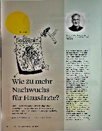 Vorschauseite 1: Wie zu mehr Nachwuchs für Hausärzte?