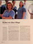 Vorschauseite 1: Reden wir über Pflege.
