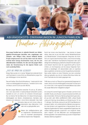 Vorschauseite 1: Abhängigkeits-Erkrankungen in jungen Familien