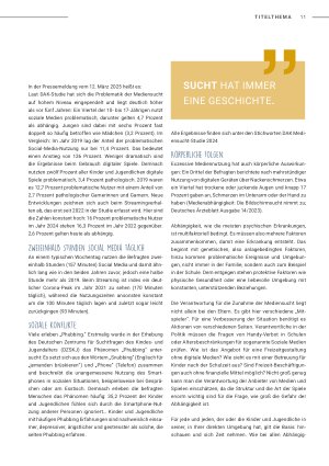 Vorschauseite 2: Abhängigkeits-Erkrankungen in jungen Familien
