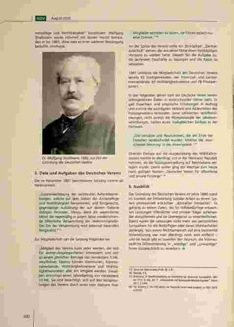 Vorschauseite 4: „Es fehlt uns ein Zentralorgan für deutsche Armenpflege! "