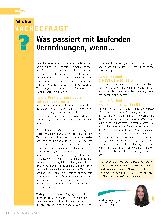 Vorschauseite 1: Was passiert mit laufenden Verordnungen, wenn...